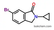 Molecular Structure of 1245649-56-2 (6-Bromo-2-cyclopropylisoindolin-1-one)